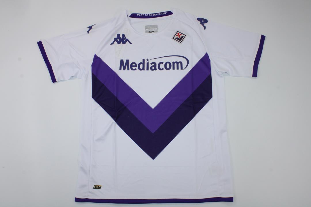 AAA Quality Fiorentina 22/23 Away White Soccer Jersey
